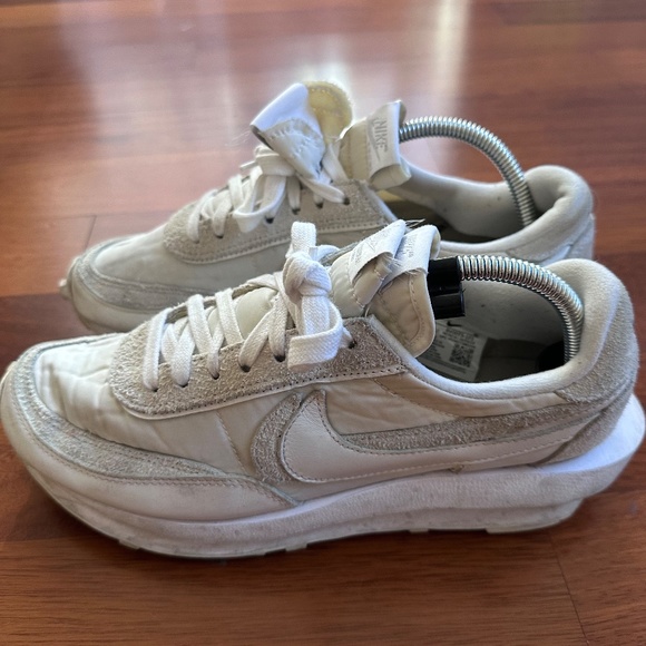 Nike LD Waffle Sacai white nylon - Picture 4 of 8